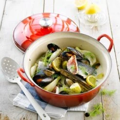 Le Creuset Braadpan Faitout Tradition Kersenrood - ø 24 Cm / 3 Liter -Keukenseries Speciaal Winkel 1200x1200 459