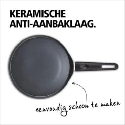 BRABANTIA INDU+ Pannenkoekenpan - Keramische Antiaanbaklaag - Ø 24 Cm - Inductie - Pfas Vrij -Keukenseries Speciaal Winkel 1200x1200 480