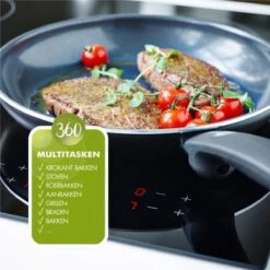GreenPan Cambridge Koekenpan 26cm - Zwart - Inductie - PFAS-vrij -Keukenseries Speciaal Winkel 1200x1200 507