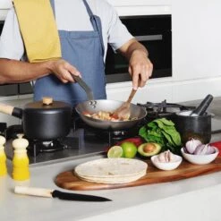 DeBuyer Mineral B Element Koekenpan - Zilver - Rond - Ø 28 Cm -Keukenseries Speciaal Winkel 1200x1200 543