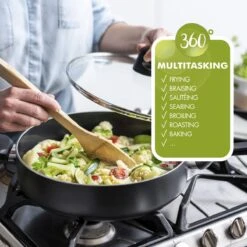 GreenPan Memphis Pannenset - 20-delig - Zwart - Inductie - PFAS-vrij -Keukenseries Speciaal Winkel 1200x1200 546