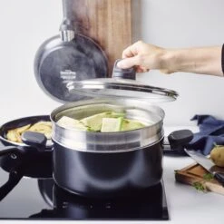 GreenPan Memphis Pannenset - 20-delig - Zwart - Inductie - PFAS-vrij -Keukenseries Speciaal Winkel 1200x1200 548