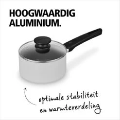 BRABANTIA INDU+ Steelpan Met Deksel - Keramische Antiaanbaklaag - Ø 16 Cm - Inductie - Pfas Vrij -Keukenseries Speciaal Winkel 1200x1200 608