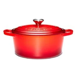 Le Creuset Signature Braadpan - 4,2 L - 24 Cm - Kersenrood -Keukenseries Speciaal Winkel 1200x1200 722
