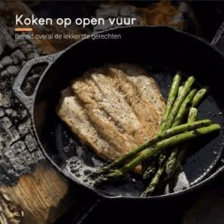 Ocina Gietijzeren Pan – Set Van 3 Stuks – ø25cm, ø19.5cm En ø16cm - Skillet - Koekenpan – Hapjespan – Koekenpan Inductie – Koekenpannenset - Gietijzeren Pan Bbq - Gietijzer - Incl. Receptenboek -Keukenseries Speciaal Winkel 1200x1200 794