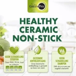 Greenpan Torino Keramische Hapjespan - 28 Cm - Met Glazen Deksel 27 Greenpan Torino Keramische Hapjespan - 28 Cm - Met Glazen Deksel -Keukenseries Speciaal Winkel 1200x1200 842
