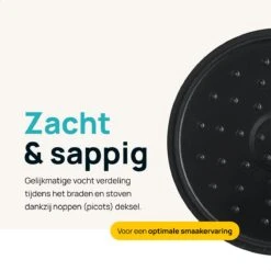 MOA Gietijzeren Braadpan - Inhoud 4,75 Liter - 26CM - Rond - Alle Warmtebronnen - Ook Voor Inductie - Gewicht 5,8 Kg - Bordeaux Rood - MC26BR 16 MOA Gietijzeren Braadpan - Inhoud 4,75 Liter - 26CM - Rond - Alle Warmtebronnen - Ook Voor Inductie - Gewicht 5,8 Kg - Bordeaux Rood - MC26BR -Keukenseries Speciaal Winkel 1200x1200 862