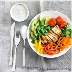 Sola Bestekset Sevilla - Economy - 6 Persoons - 39 Delig - Zilver Chroomstaal 18/0 - RVS -Keukenseries Speciaal Winkel 1200x1200 889