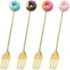 Gebaksvorkjes Donut Set Van 4 Taartvorkjes - Goud -Keukenseries Speciaal Winkel 1200x1200 912