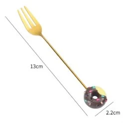 Gebaksvorkjes Donut Set Van 4 Taartvorkjes - Goud -Keukenseries Speciaal Winkel 1200x1200 913