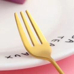 Gebaksvorkjes Donut Set Van 4 Taartvorkjes - Goud -Keukenseries Speciaal Winkel 1200x1200 914