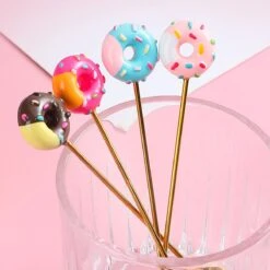 Gebaksvorkjes Donut Set Van 4 Taartvorkjes - Goud -Keukenseries Speciaal Winkel 1200x1200 915