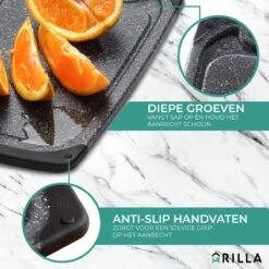 Grilla Snijplankenset - 3 Stuks - Marmer Look - Snijplank Set Kunststof -Keukenseries Speciaal Winkel 1200x1200 987