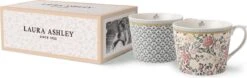 Laura Ashley Giftset 2 Bekers Assorti Bloem 30 Cl. -Keukenseries Speciaal Winkel 1200x379