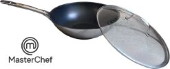 MasterChef / Jumbo - Wokpan - Met Glazen Deksel - 28 Cm - Inductie -Keukenseries Speciaal Winkel 1200x489 2