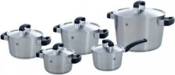 BK Conical Cool Glas Pannenset - 5-delig - Glazen Deksels - Geschikt Voor Alle Warmtebronnen -Keukenseries Speciaal Winkel 1200x518 3