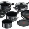 TEFAL YY4390FA Pannenset 10-delig ONBEPERKT - Antiaanbaklaag - Alle Kookplaten Inclusief Inductie - Krasbestendig - Thermo-Signal -Keukenseries Speciaal Winkel 1200x604