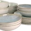 Palmer Serviesset Light Blue Sea Stoneware 6-persoons 24-delig Blauw -Keukenseries Speciaal Winkel 1200x622