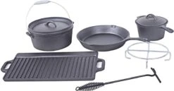 EL Fuego Dutch Oven Set Gietijzer 7-delig -Keukenseries Speciaal Winkel 1200x628