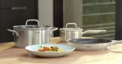 Tefal Virtuoso Pannenset 4-delig - Kookpan Ø 16/20/24 Cm + Steelpan Ø 16 Cm -Keukenseries Speciaal Winkel 1200x633