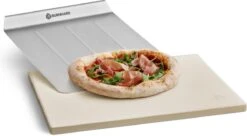 Burnhard Pizzasteen 38 X 30 X 1,5 Cm + Pizzaschep -Keukenseries Speciaal Winkel 1200x662