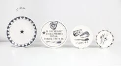 Blond Amsterdam - X Noir - Bord - I Licked - Ø 22 Cm -Keukenseries Speciaal Winkel 1200x663