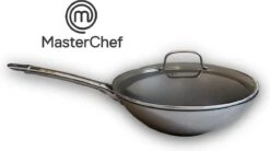 MasterChef / Jumbo - Wokpan - Met Glazen Deksel - 28 Cm - Inductie -Keukenseries Speciaal Winkel 1200x671 1