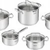 Tefal Duetto+ Pannenset -10 Delig- 5 Pannen - Kookpannenset - Zilver - Afdruipdeksels 2 Tefal Duetto+ Pannenset -10 Delig- 5 Pannen - Kookpannenset - Zilver - Afdruipdeksels -Keukenseries Speciaal Winkel 1200x675 6