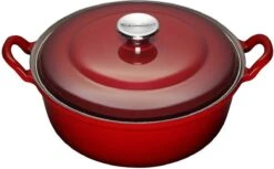 Le Creuset Braadpan Faitout Tradition Kersenrood - ø 24 Cm / 3 Liter -Keukenseries Speciaal Winkel 1200x745 2