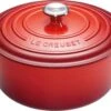 Le Creuset Signature Braadpan - 4,2 L - 24 Cm - Kersenrood -Keukenseries Speciaal Winkel 1200x751