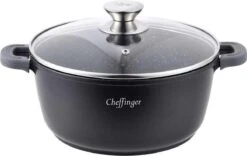 Cheffinger Cooking | Braadpan Met Deksel | 24cm | Alle Warmtebronnen | DC24 -Keukenseries Speciaal Winkel 1200x757 2