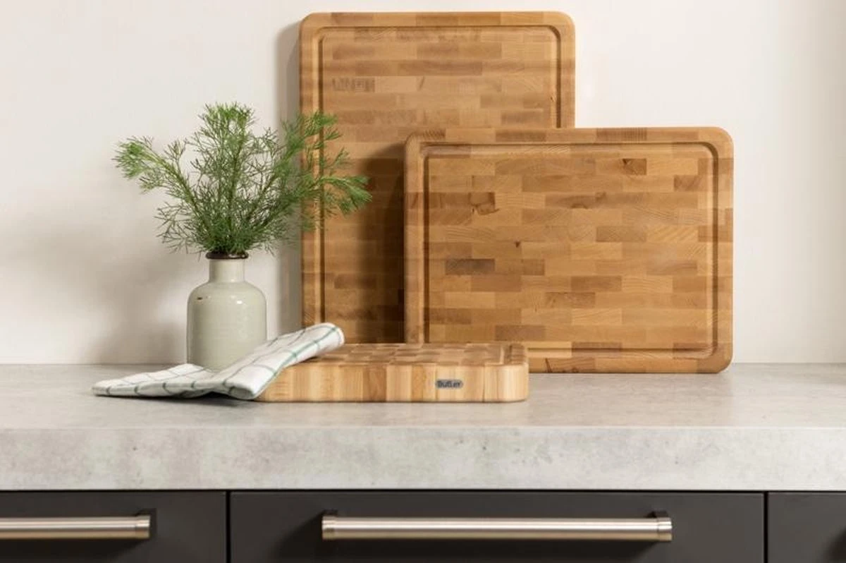 Butler Betulla - Snijplank Met Ril - 40 X 30 Cm 6 Butler Betulla - Snijplank Met Ril - 40 X 30 Cm - Afbeelding 4