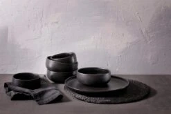 Maastricht Porselein Serviesset Universe Porselein 6-persoons 24-delig Zwart -Keukenseries Speciaal Winkel 1200x800 16