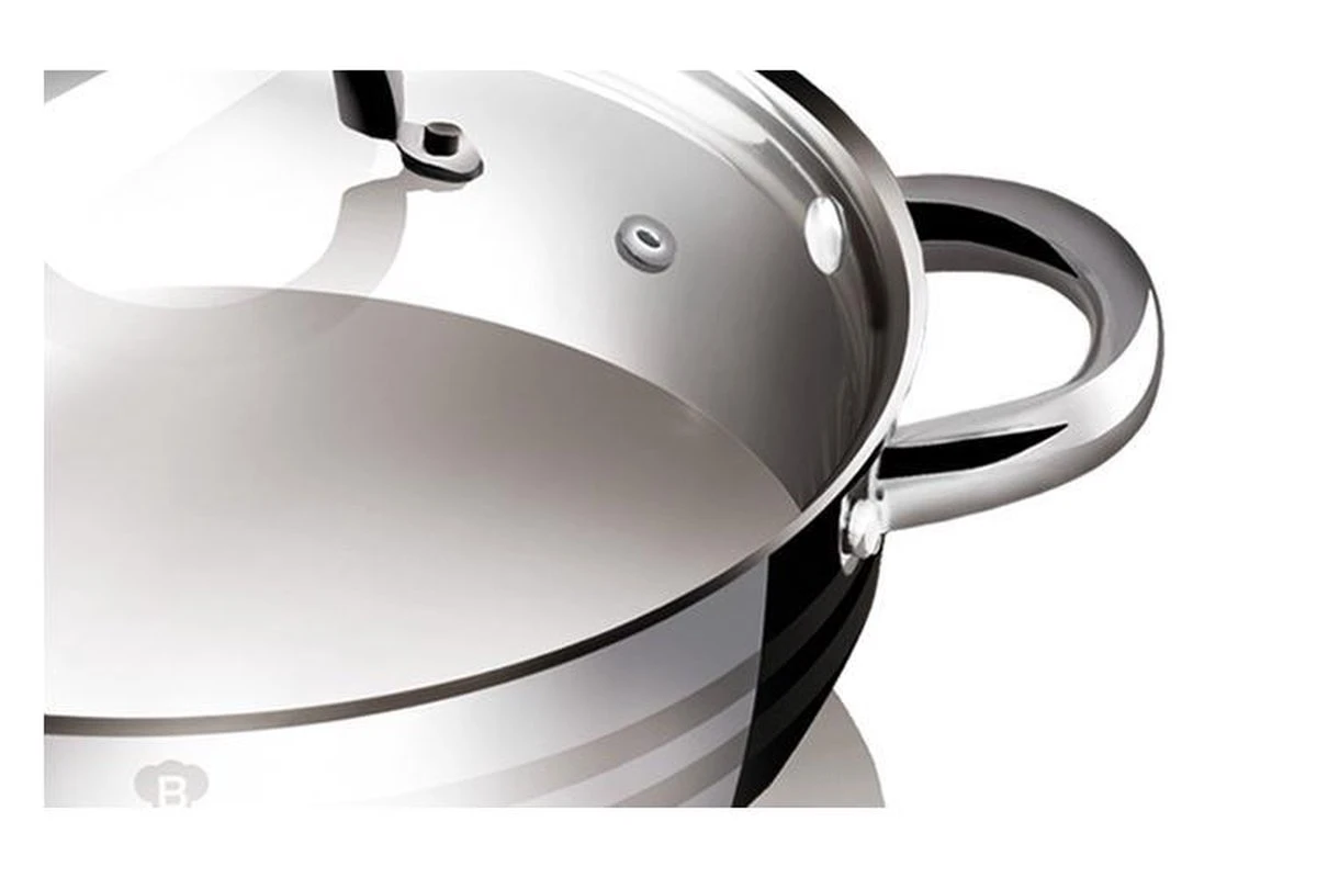 Blaumann 12-delige Roestvrijstalen Pannenset 8 Blaumann 12-delige Roestvrijstalen Pannenset - Afbeelding 6