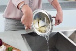 BK Q-linair Master Glas Pannenset - 5-delig - Glazen Deksel - Veilig Afgietsysteem - Inductie -Keukenseries Speciaal Winkel 1200x800 95