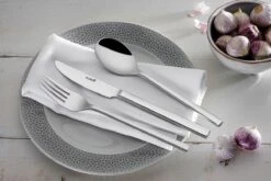 Sola Bestekset Montreux - Modern - 12 Persoons - 100 Delig - Zilverwit Edelstaal 18/10 - RVS - Zilver -Keukenseries Speciaal Winkel 1200x801 15