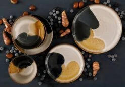 Palmer Serviesset Aquarel Stoneware 6-persoons 24-delig Beige Blauw 11 Palmer Serviesset Aquarel Stoneware 6-persoons 24-delig Beige Blauw -Keukenseries Speciaal Winkel 1200x838 1