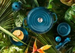 Le Creuset Braadpan Campagnard Signature Deep Teal - ø 30 Cm / 3.5 Liter -Keukenseries Speciaal Winkel 1200x853 2
