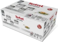 Tefal Virtuoso Pannenset 5 Delig - Hoge Kookpan Ø 22 Cm + Steelpan Ø 16 Cm + Kookpannen Ø 18/20/24 Cm -Keukenseries Speciaal Winkel 1200x857