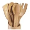 Merkloos Keukengerei Set Hout Met Houder Bamboe Lepel Spatel Keukenhulp -Keukenseries Speciaal Winkel 1200x899 33