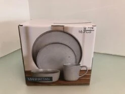 Excellent Serviesset - Servies - 16 Stuks - Aardewerk - Grijs -Keukenseries Speciaal Winkel 1200x900 37