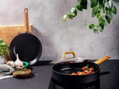 Gero Mark Hapjespan Met Deksel Ø 28 Cm - Aluminium - Inductie - PFAS-vrij -Keukenseries Speciaal Winkel 1200x900 60