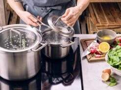 BK Q-linair Master Glas Pannenset - 5-delig - Glazen Deksel - Veilig Afgietsysteem - Inductie -Keukenseries Speciaal Winkel 1200x900 62