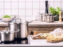 BK Q-linair Master Glas Pannenset - 5-delig - Glazen Deksel - Veilig Afgietsysteem - Inductie -Keukenseries Speciaal Winkel 1200x900 63