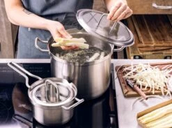 BK Q-linair Master Glas Pannenset - 5-delig - Glazen Deksel - Veilig Afgietsysteem - Inductie -Keukenseries Speciaal Winkel 1200x900 65