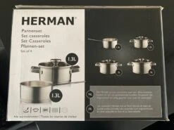 Herman Den Blijker 4-delige RVS Pannenset -Keukenseries Speciaal Winkel 1200x900 78