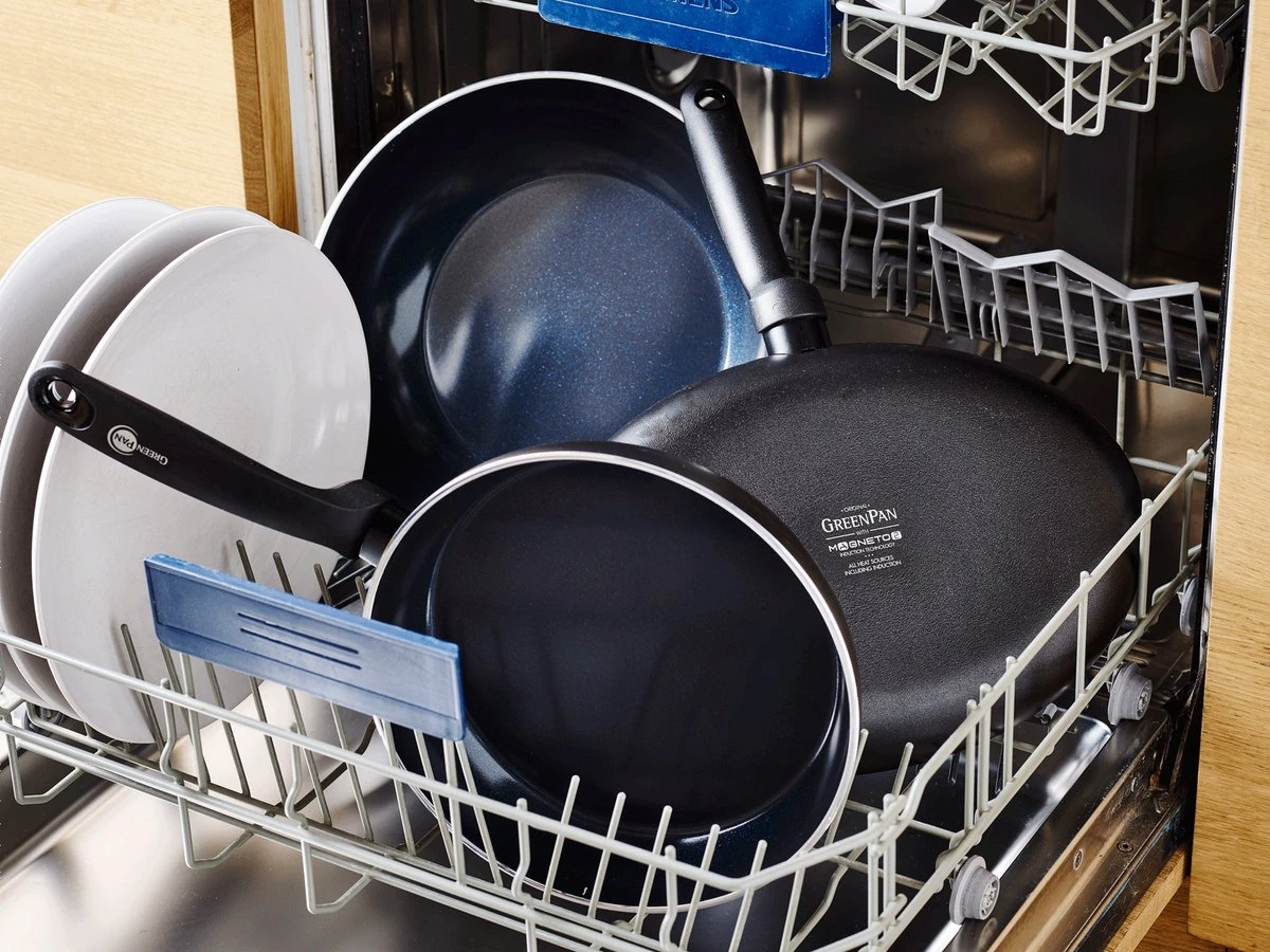 Greenpan Torino Keramische Hapjespan - 28 Cm - Met Glazen Deksel 17 Greenpan Torino Keramische Hapjespan - 28 Cm - Met Glazen Deksel - Afbeelding 15