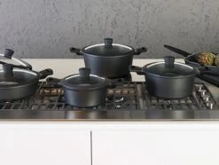 Sola Koekenpan Fair Cooking - Ø 28 Cm - Zwart/wit - Aluminium - Antiaanbaklaag -Keukenseries Speciaal Winkel 1200x905 4