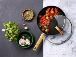 Gero Mark Hapjespan Met Deksel Ø 28 Cm - Aluminium - Inductie - PFAS-vrij -Keukenseries Speciaal Winkel 1200x906 8