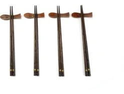 Asiansticks - Luxe Houten Chopsticks Met Houder - Sushiset Voor 4 Personen - Cadeauset -Keukenseries Speciaal Winkel 1200x912 3